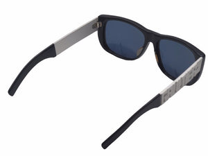Jean Paul Gaultier Jean Paul Gaultier Sunglasses Black Metal Parts Temple Silver Good N18415