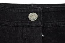 画像をギャラリービューアに読み込む, 極美品 ChristianDior クリスチャンディオール ガリアーノ期 バックロゴ デニムパンツ 5AW 5H12044801 ブラック サイズ38 中古 4b001863