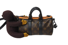 画像をギャラリービューアに読み込む, LOUIS VUITTON ルイヴィトン モノグラム LVフレンド キーポル XS モンキー 2WAY ブラウン M80118 中古 4b001865