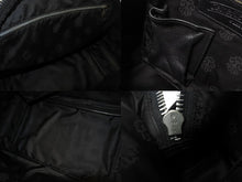 画像をギャラリービューアに読み込む, CHROME HEARTS クロムハーツ 現行型 ジムバッグ メンズ M セメタリークロスパッチ 14パッチ スモールCHクロス ブラック 美品 中古 4b001883