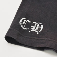 画像をギャラリービューアに読み込む, CHROME HEARTS クロムハーツ 半袖Tシャツ サイズS オールドモデル ホースシュー スクロールラベルロゴ ブラック 良品 中古 4a001886