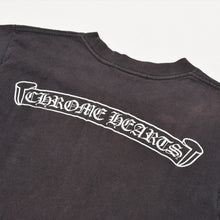 画像をギャラリービューアに読み込む, CHROME HEARTS クロムハーツ 半袖Tシャツ サイズS オールドモデル ホースシュー スクロールラベルロゴ ブラック 良品 中古 4a001886