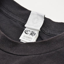 画像をギャラリービューアに読み込む, CHROME HEARTS クロムハーツ 半袖Tシャツ サイズS オールドモデル ホースシュー スクロールラベルロゴ ブラック 良品 中古 4a001886