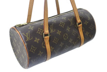 Load image into Gallery viewer, LOUIS VUITTON ルイヴィトン モノグラム パピヨン26 ハンドバッグ M51366 ブラウン ロゴ ゴールド金具 美品 中古 4b001889