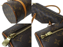 Load image into Gallery viewer, LOUIS VUITTON ルイヴィトン モノグラム パピヨン26 ハンドバッグ M51366 ブラウン ロゴ ゴールド金具 美品 中古 4b001889