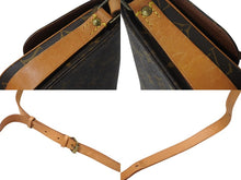 画像をギャラリービューアに読み込む, LOUIS VUITTON ルイヴィトン ミニカルトシエール ショルダーバッグ M51254 モノグラム ブラウン PVC レザー ゴールド金具 良品 中古 4b001910