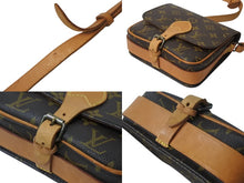 画像をギャラリービューアに読み込む, LOUIS VUITTON ルイヴィトン ミニカルトシエール ショルダーバッグ M51254 モノグラム ブラウン PVC レザー ゴールド金具 良品 中古 4b001910