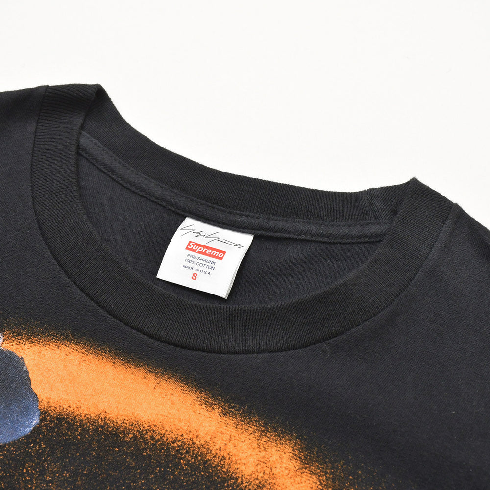 Very Good Condition Supreme Supreme/Yohji Yamamoto Pumpkin Tee Jack O Lantern Rose Box Logo Halloween Model Used 4a001954