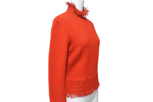 画像をギャラリービューアに読み込む, CHRISTIAN DIOR クリスチャンディオール ニット 9A13205330 ウール レーヨン ポリエステル レッド サイズ38 美品 中古 4b001959