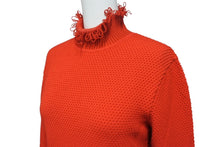 画像をギャラリービューアに読み込む, CHRISTIAN DIOR クリスチャンディオール ニット 9A13205330 ウール レーヨン ポリエステル レッド サイズ38 美品 中古 4b001959