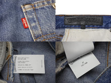 画像をギャラリービューアに読み込む, 極美品 CHROME HEARTS クロムハーツ LEVI'S 505 U VNTG JEAN クロスパッチデニムパンツ インディゴブルー サイズ27 中古 4b001965