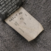 Load image into Gallery viewer, 新品未使用 SAINT Mxxxxxx セントマイケル SAINT SWEAT SHORTS ショーツ ハーフパンツ チャコール ヴィンテージ加工 中古 4a001971