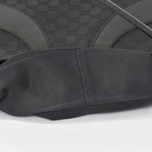 Load image into Gallery viewer, 極美品 GUCCI グッチ GGキャンバス ショルダーバッグ ワンショルダーバッグ 肩掛け レザー ブラック 113012 中古 4a002014
