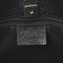 Load image into Gallery viewer, 極美品 GUCCI グッチ GGキャンバス ショルダーバッグ ワンショルダーバッグ 肩掛け レザー ブラック 113012 中古 4a002014