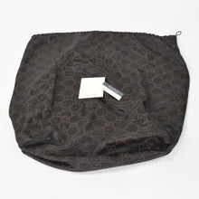 画像をギャラリービューアに読み込む, 極美品 GUCCI グッチ バンブー Hand Bag ハンドバッグ GGキャンバス Black ブラック ゴールド金具 137895 中古 4a002021