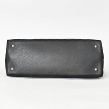 画像をギャラリービューアに読み込む, 極美品 GUCCI グッチ バンブー Hand Bag ハンドバッグ GGキャンバス Black ブラック ゴールド金具 137895 中古 4a002021