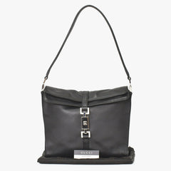 極美品 GUCCI グッチ ショルダーバッグ レザー ジャッキー ワンショルダー ヴィンテージ ブラック 0013734 中古 4a002045
