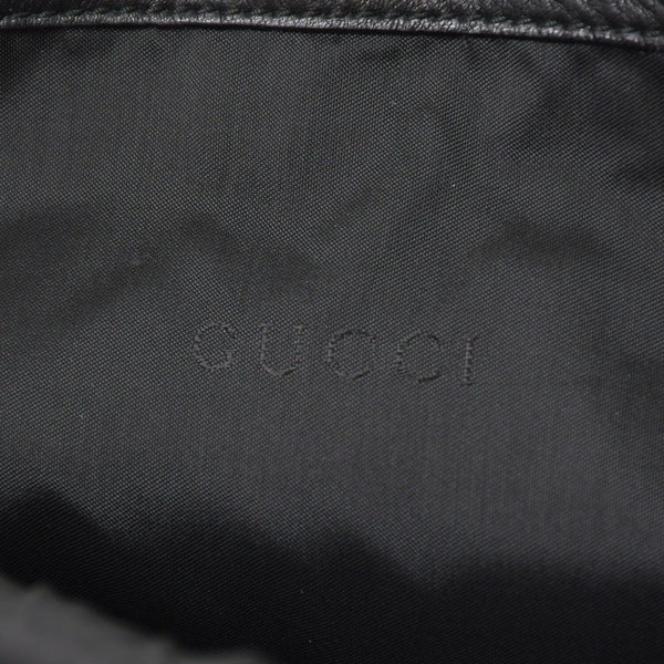 極美品 GUCCI グッチ ショルダーバッグ レザー ジャッキー ワンショルダー ヴィンテージ ブラック 0013734 中古 4a002045