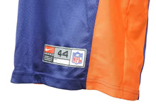 画像をギャラリービューアに読み込む, NIKE ナイキ NFL サイン付き ゲームシャツ BRONCOS MANNING18 ユニフォーム Tシャツ オレンジ ブルー メンズ サイズL 20644