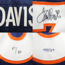 画像をギャラリービューアに読み込む, NIKE ナイキ NFL サイン付き ゲームシャツ BRONCOS MANNING18 ユニフォーム Tシャツ オレンジ ブルー メンズ サイズL 20644