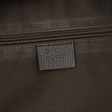 Load image into Gallery viewer, GUCCI グッチ GGキャンバスバックパック リュック ブラウン ベージュ 刻印入りレザー 449906 213048 GGパターン 美品 中古 4a002071