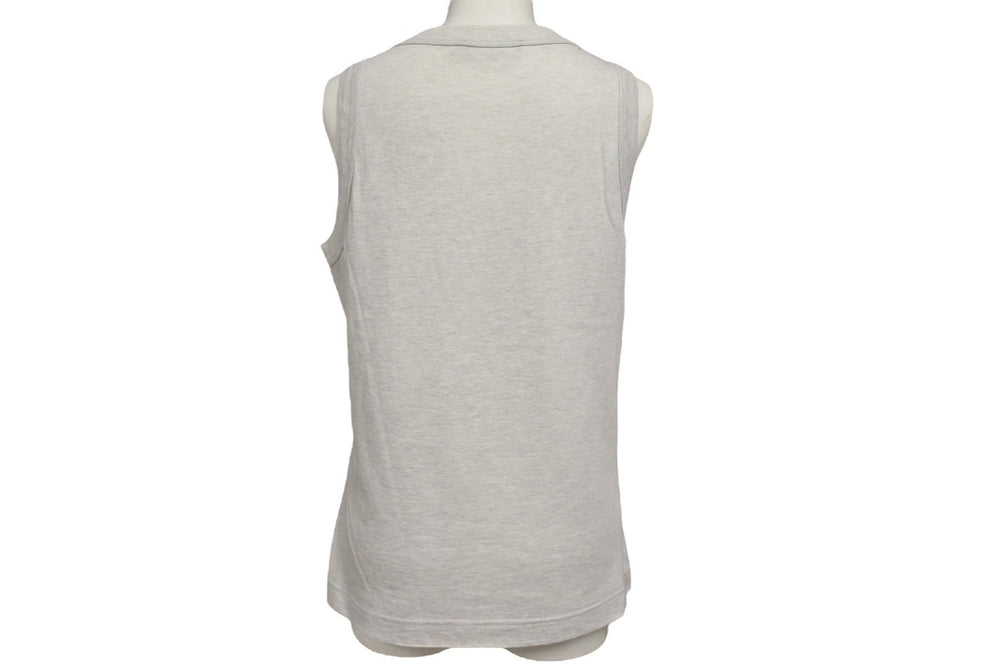 DOLCE&GABBANA Dolce &amp; Gabbana Marilyn Monroe Print Tank Top, 2006, Gray Cotton, Size 40, Excellent Condition, Used, F8413T, 4b002074