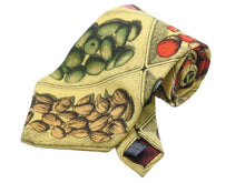 Load image into Gallery viewer, Fornasetti フォルナセッティ ネクタイ 紳士 果物 アート イエロー マルチカラー メンズ 美品 中古 20752