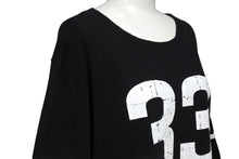 画像をギャラリービューアに読み込む, CHROME HEARTS クロムハーツ 33 Roller Skate Horseshoe L/S Tee 036-059023 ホースシュー ロゴ Tシャツ ロングスリーブ レディース 長袖 ブラック 黒 サイズ S 中古 4b002076