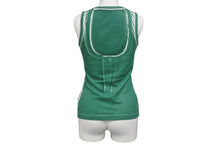 画像をギャラリービューアに読み込む, DOLCE＆GABBANA ドルチェアンドガッバーナ タンクトップ ラインストーン ロゴ グリーン ホワイト サイズ40 美品 中古 4b002078