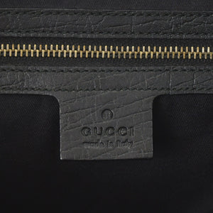 極美品 GUCCI グッチ GGキャンバス ショルダーバッグ ゴールド金具 131096 ブラック グリーン レッド 中古 4a002079