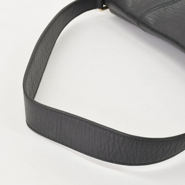 極美品 GUCCI グッチ GGキャンバス ショルダーバッグ ゴールド金具 131096 ブラック グリーン レッド 中古 4a002079