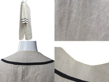 画像をギャラリービューアに読み込む, CHANEL シャネル 半袖シャツ ココマーク ベースボールシャツ レディース ベージュ 黒 半袖 美品 中古 20853