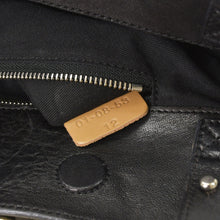 画像をギャラリービューアに読み込む, Chloe クロエ Saskia サスキア ブラック 2WAY Hand Bag ハンドバッグ ゴールド金具 ブラック 美品 中古 4a002099