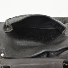 画像をギャラリービューアに読み込む, Chloe クロエ Saskia サスキア ブラック 2WAY Hand Bag ハンドバッグ ゴールド金具 ブラック 美品 中古 4a002099