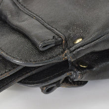 画像をギャラリービューアに読み込む, Chloe クロエ Saskia サスキア ブラック 2WAY Hand Bag ハンドバッグ ゴールド金具 ブラック 美品 中古 4a002099