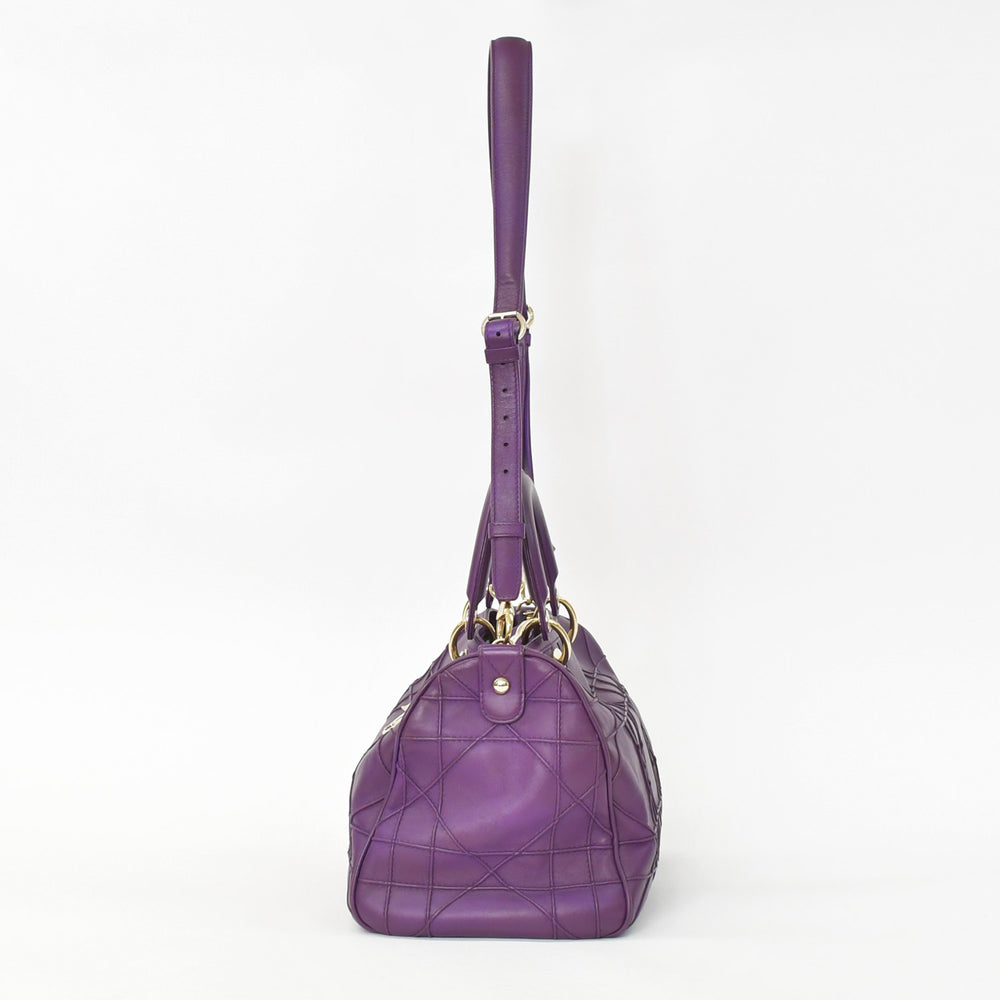 Christian Dior クリスチャンディオール Granville Medium グランヴィル ミディアム 2WAYバッグ 09-BO-0162 カナージュ 美品 中古 4a002102