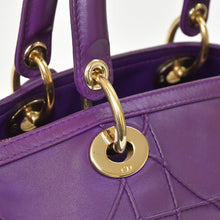 Load image into Gallery viewer, Christian Dior クリスチャンディオール Granville Medium グランヴィル ミディアム 2WAYバッグ 09-BO-0162 カナージュ 美品 中古 4a002102