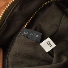 Load image into Gallery viewer, 極美品 MIU MIU ミュウミュウ イントレチャート2Wayレザーショルダー フリンジホーボーバッグ ブラウン ラムスキン レザー ゴールド金具 MIU121031C 中古 4a002109