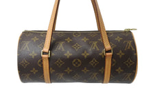 Load image into Gallery viewer, 極美品 LOUIS VUITTON ルイヴィトン パピヨン26 ハンドバッグ M51366 モノグラム PVC レザー ブラウン ゴールド金具 中古 4b002110