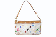 画像をギャラリービューアに読み込む, LOUIS VUITTON ルイヴィトン ポシェット アクセソワール アクセサリーポーチ M92649 モノグラム マルチカラー 村上隆 美品 中古 4b002121