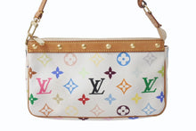 画像をギャラリービューアに読み込む, LOUIS VUITTON ルイヴィトン ポシェット アクセソワール アクセサリーポーチ M92649 モノグラム マルチカラー 村上隆 美品 中古 4b002121