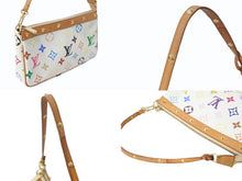 画像をギャラリービューアに読み込む, LOUIS VUITTON ルイヴィトン ポシェット アクセソワール アクセサリーポーチ M92649 モノグラム マルチカラー 村上隆 美品 中古 4b002121