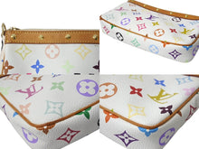画像をギャラリービューアに読み込む, LOUIS VUITTON ルイヴィトン ポシェット アクセソワール アクセサリーポーチ M92649 モノグラム マルチカラー 村上隆 美品 中古 4b002121