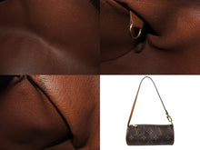 Load image into Gallery viewer, LOUIS VUITTON ルイヴィトン パピヨン26 ハンドバッグ M51366 モノグラム PVC レザー ブラウン ゴールド金具 美品 中古 4b002122