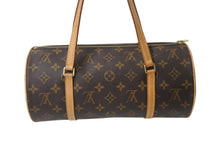 Load image into Gallery viewer, LOUIS VUITTON ルイヴィトン パピヨン26 ハンドバッグ M51366 モノグラム PVC レザー ブラウン ゴールド金具 美品 中古 4b002122