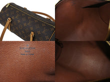 Load image into Gallery viewer, LOUIS VUITTON ルイヴィトン パピヨン26 ハンドバッグ M51366 モノグラム PVC レザー ブラウン ゴールド金具 美品 中古 4b002122