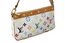 画像をギャラリービューアに読み込む, LOUIS VUITTON ルイヴィトン ポシェット アクセソワール アクセサリーポーチ M92649 モノグラム マルチカラー 村上隆 美品 中古 4b002125