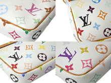 画像をギャラリービューアに読み込む, LOUIS VUITTON ルイヴィトン ポシェット アクセソワール アクセサリーポーチ M92649 モノグラム マルチカラー 村上隆 美品 中古 4b002125