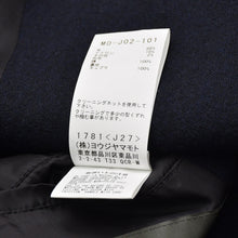 画像をギャラリービューアに読み込む, 極美品 Y's for men ワイズフォーメン ヨウジヤマモト ウールギャバジン製ドクタージャケット チェスターコート アウター ブラック ウール MO-JO2-101 中古 4a002164