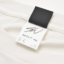 画像をギャラリービューアに読み込む, 新品同様 SAINT Mxxxxxx セントマイケル SW SS TEE KIKI WHITE ショーンウェザースプーンSM-HR8-0000-C22 SF風 ヴィンテージ加工 ホワイト XXLサイズ 中古 4a002166